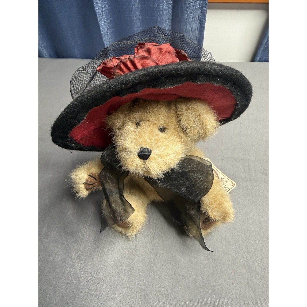 9" Boyds Bear Chelci Robear # 900217 Velvet Hat - Picture 4 of 8